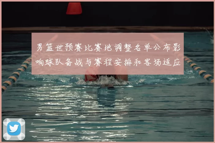 男篮世预赛比赛地调整名单公布影响球队备战与赛程安排和客场适应